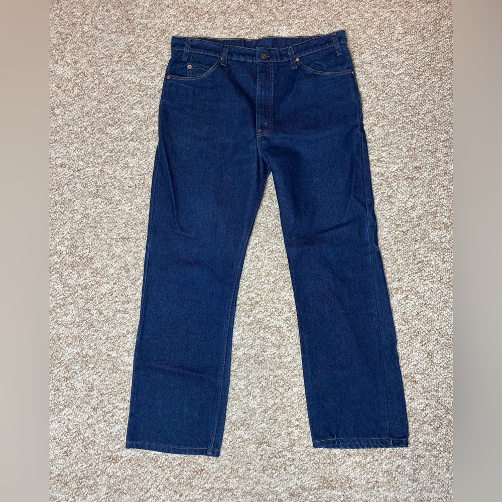 Levi's Deep Indigo Straight Jeans